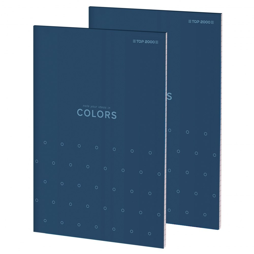 CUADERNO A4 TOP 2000 COLORES 100 HOJAS CUADROS HAMELIN